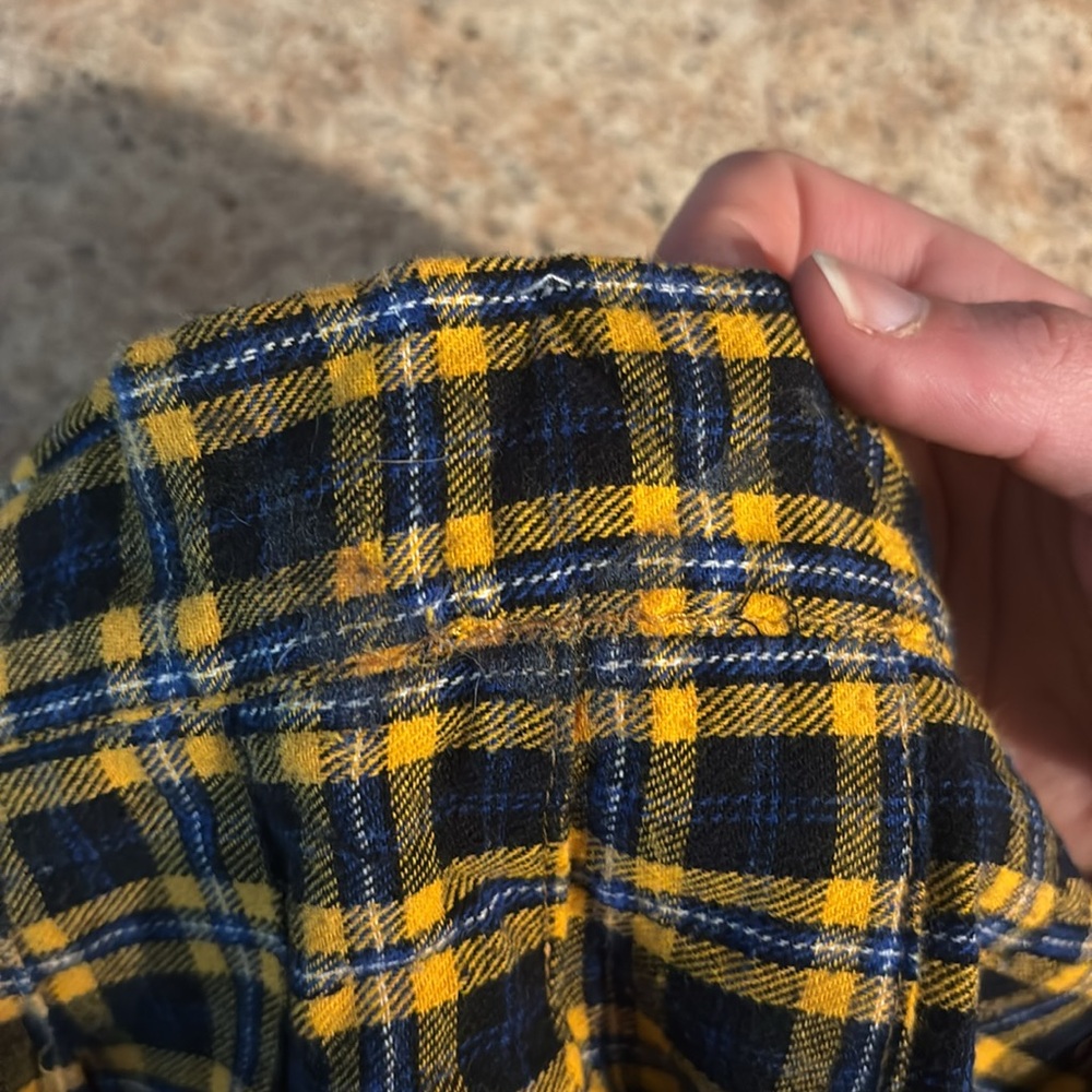 COPY - Womens yellow plaid tartan pleated mini skirt / grunge skater coquette c… - Picture 3 of 3